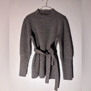 Daniel Cremieux Charcoal Knit Turtleneck Sweater